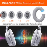 Premium Replacement Ear Pads For Bose Qc35 & Qc35Ii Headphones Made By - Comfortable Adaptive Memory Foam And Extra Durable - Fits Quietcomfort 35 & 35Ii / Soundlink 1&2 Ae?Over-Ear? (Silver)