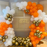 Burnt Orange Latex Balloons: 12-Inch, 110-Piece Set