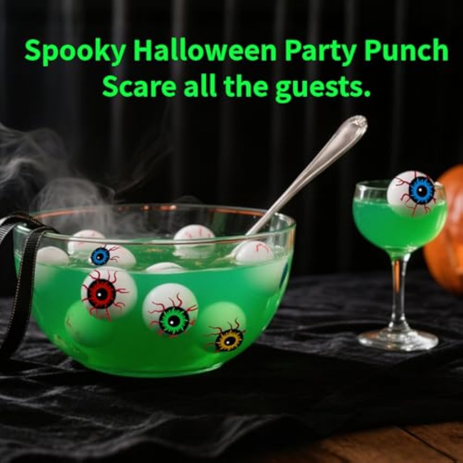 Halloween Party Favors - Halloween Games, 24 Halloween Eyeballs Toys Bulk For Kids Boys Girls, Goodie Bag Stuffers Crafts For Home Indoor Outdoor Room Tiered Tray Table School Classroom Decorations