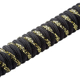 CableMod Pro Coiled Keyboard Cable (Midas Foil Black, USB A to USB Type C, 150