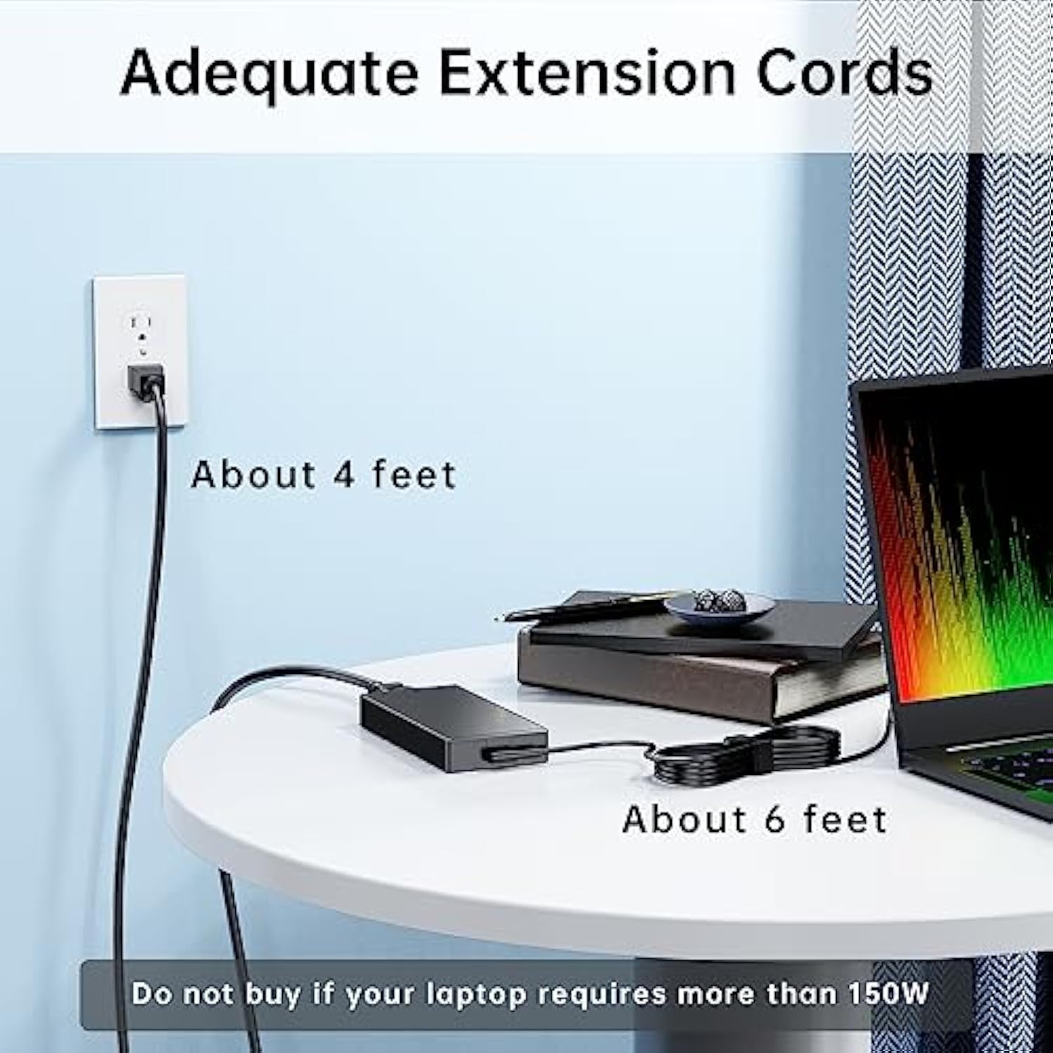 20V 7.5A 150W Charger Adp-150Ch B A18-150P1A For Asus Tuf A15-Fa506 A17-Fa706