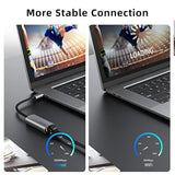 Usb C To Ethernet Adapter, Usb Type C To Rj45 Gigabit Ethernet Adapter Cable C