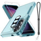 Mint Green Military Grade Phone Case for Samsung Galaxy S26
