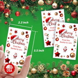Merry Christmas Party Game Scratch Off, Find The Santa Easy To Play Silly Games, Fun Idea, Ice Breaker Activity. Raffle Cards, Set Of 40 Cards Made In Usa