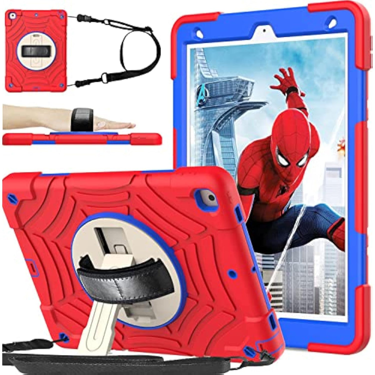 Ipad 9Th/8Th/7Th Generation Case - Ipad 10.2 Case 2021/2020/2019 With Screen P