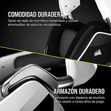 Corsair Void RGB Elite Wireless Gaming Headset 7.1 Surround Sound Omni-Directional Microphone Microfiber Mesh Earpads Up to 40ft Range iCUE
