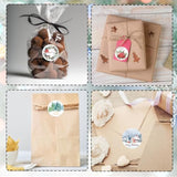 1000 Pcs Christmas Stickers For Envelopes,1.5 Inch Round Christmas Stickers For Crafts,Xmas Envelope Seal Cards Gift Stickers,8 Designs
