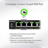 8 Port Poe Gigabit Ethernet Easy Smart Managed Essentials Switch (Gs308Ep) - With 8 X Poe+ @ 62W, Desktop Or Wall Mount