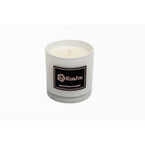 Spiced Pears & Vanilla Scented Soy Blend Candle, White Glass Jar, Premium Fragrance With Black Gift Box, Long-Lasting 50 Hour Burn Time