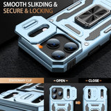 Matte Finish iPhone 17 Pro Max Case with Built-in Screen Protector