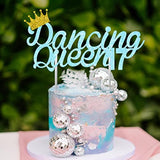 17Th Birthday Banner Decorations For Girls Blue And Sliver Dancing Que