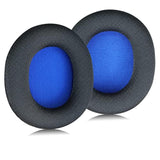 Arctis 3/5/7 Mesh Ear Pads Cushion, Replacement Fabric Earpads Blue Lining For Steel Series Arctis 3 Arctis 5 Arctis 7/7P Arctis 9 Arctis 1 Arctis Pro Prime Wireless Headsets