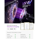 15W MagSafe Car Mount Charger, Fast Wireless Charging for iPhone 15/14/13/12
