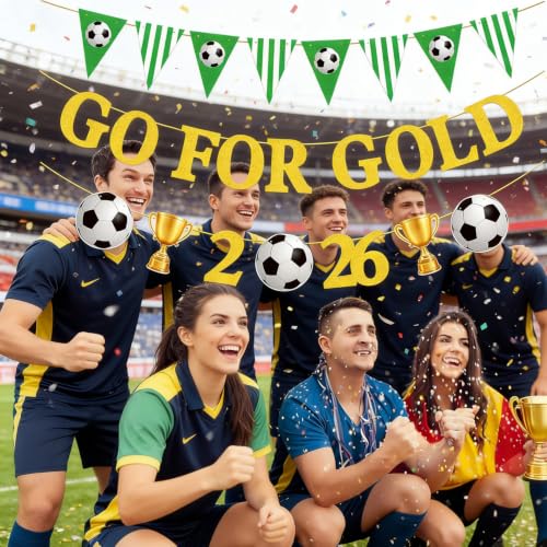 2026 Soccer Party Decorations, World Soccer Party Supplies