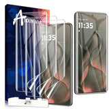 3 Pack For Motorola Moto Edge 2025 Screen Protector.Soft Tpu Film Not Glass With Mounting Tool.Full Coverage.Hd Clear.Bubble-Free.Support Fingerprint Unlock.Easy Installation