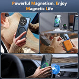 Magnetic For Oneplus 13 Case [Compatible With Magsafe] Translucent Matte Shockproof Slim Fit Military Grade Drop Proof Protection Anti-Fingerprint Cover Phone Case For Oneplus 13 5G 2025(Black)