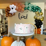 Halloween Balloon Arch Kit 121PCS Black Orange Green Gold Balloons for Spooky Fall Party