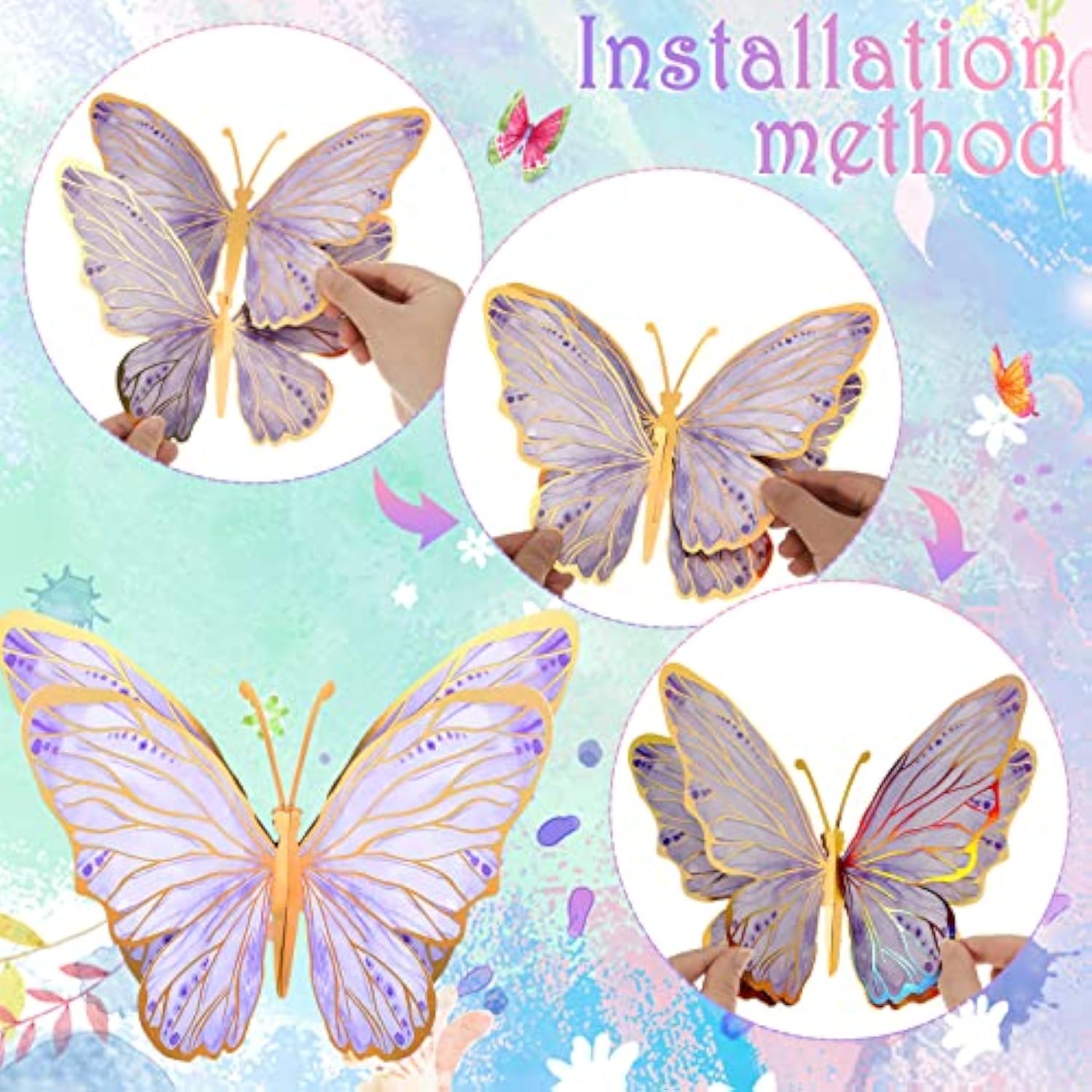 10 Pieces Butterfly Centerpieces For Tables Butterfly Party Decoration