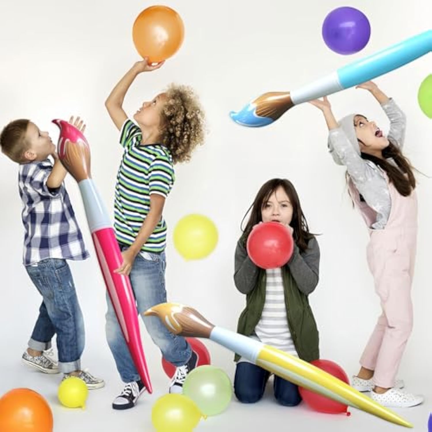 3-Pack 42-Inch Back to School Pencil Foil Balloons for Classroom Decor
