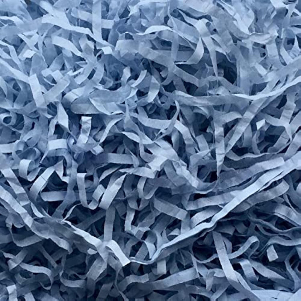 Inside My Nest Antique Blue Shredded Tissue Paper Shred Box Filler Dusty Blue Hamper Gift Box Acid-Free Colorfast (60G)