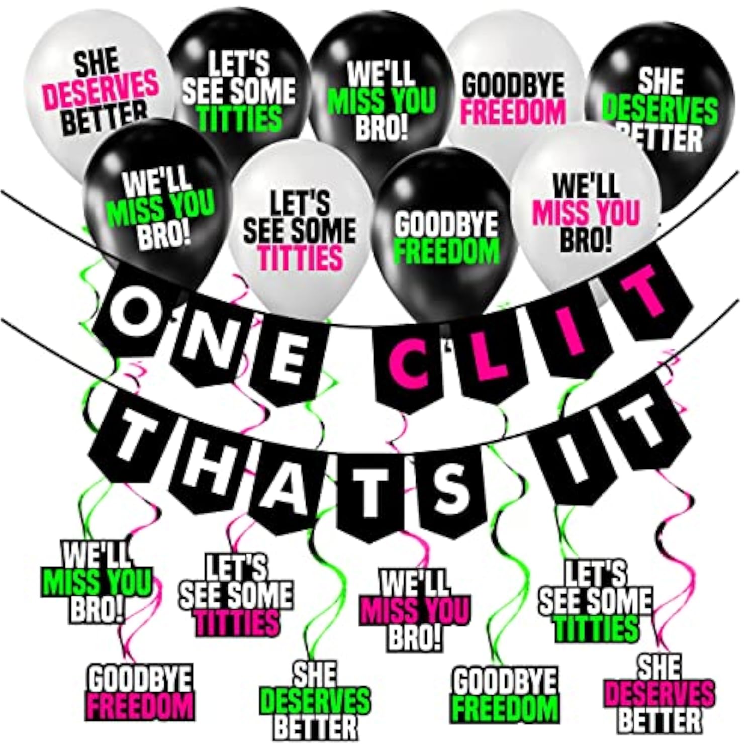 Hilarious Bachelor Party Decorations Pack - Bachelor Party Supplies, Ideas, Favors, And Gifts