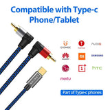 Rca To Usb C Cable 10Ft, Usb C To Rca Audio Cable 10Ft, Phone Laptop To Home Y