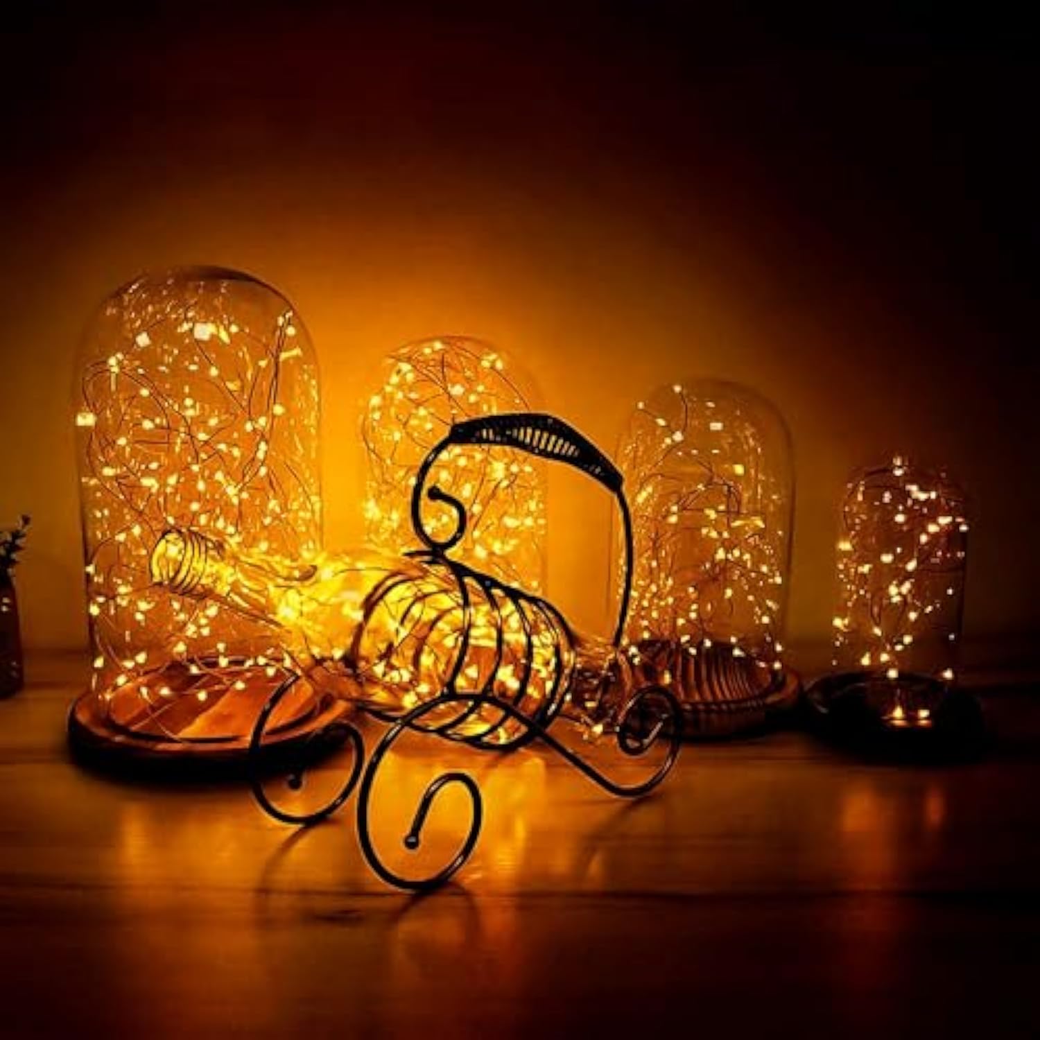 33ft Fairy String Lights 100 LEDs Warm White for Parties, Wedding, or Bedroom Decor