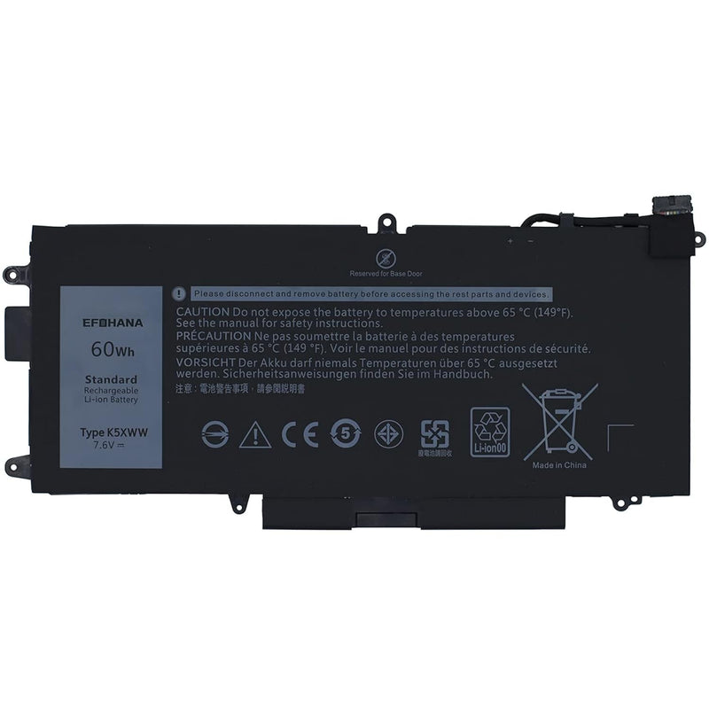 K5Xww Laptop Battery Replacement For Dell Latitude E5289 2-In-1 7390 2-In-1 73