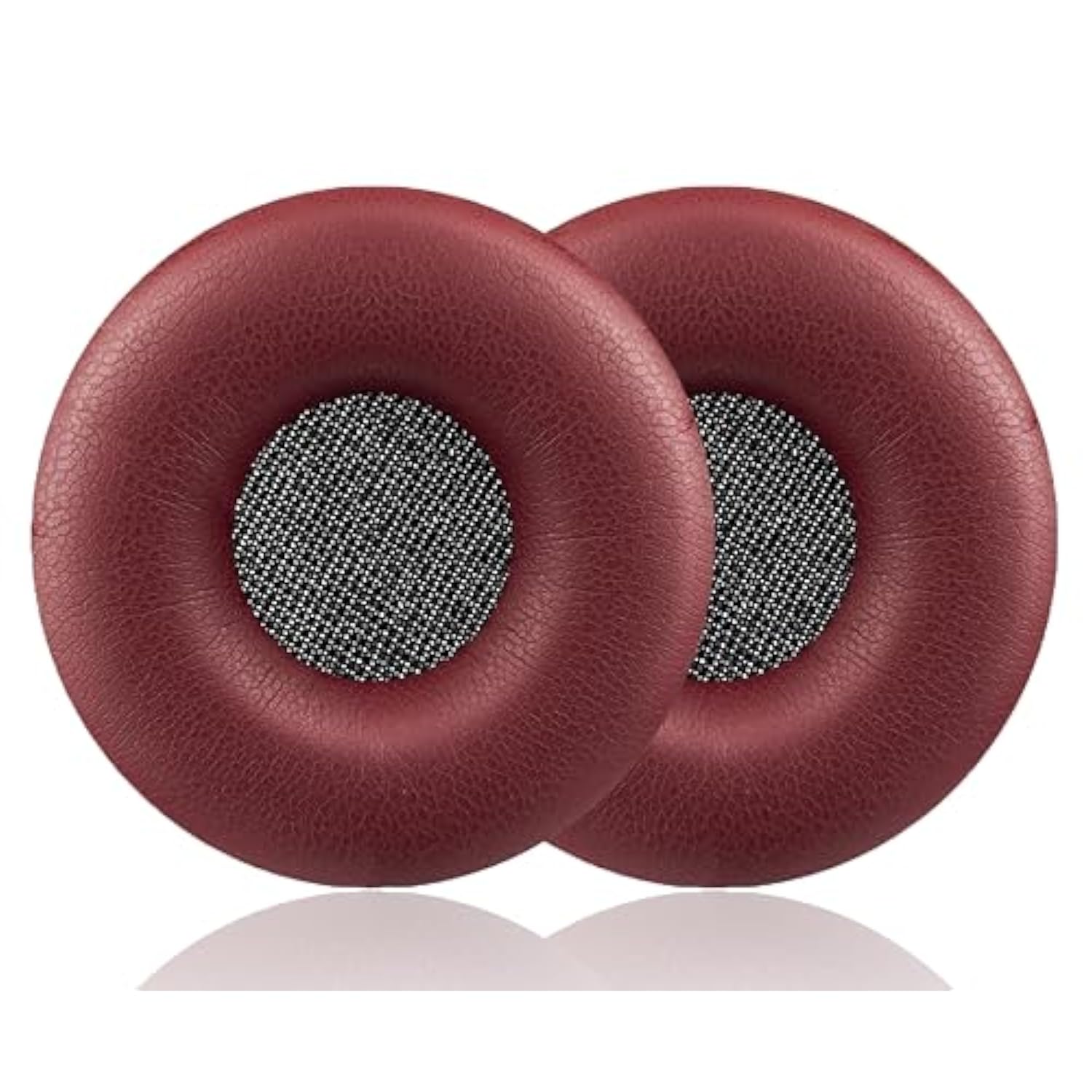 Replacement Ear Pads Compatible With Sennheiser Px80/Px100/Px100Ii/Px200, Pc30/Pc36/Pc130/Pc131 Headphones, Replacement Ear Pads Made Of Protein Leather And Memory Foam (Red)