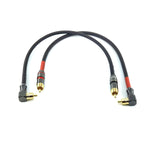 -055 90 Degree Right Angle Rca Subwoofer Cable Audio Cable Rca Male To Male Au