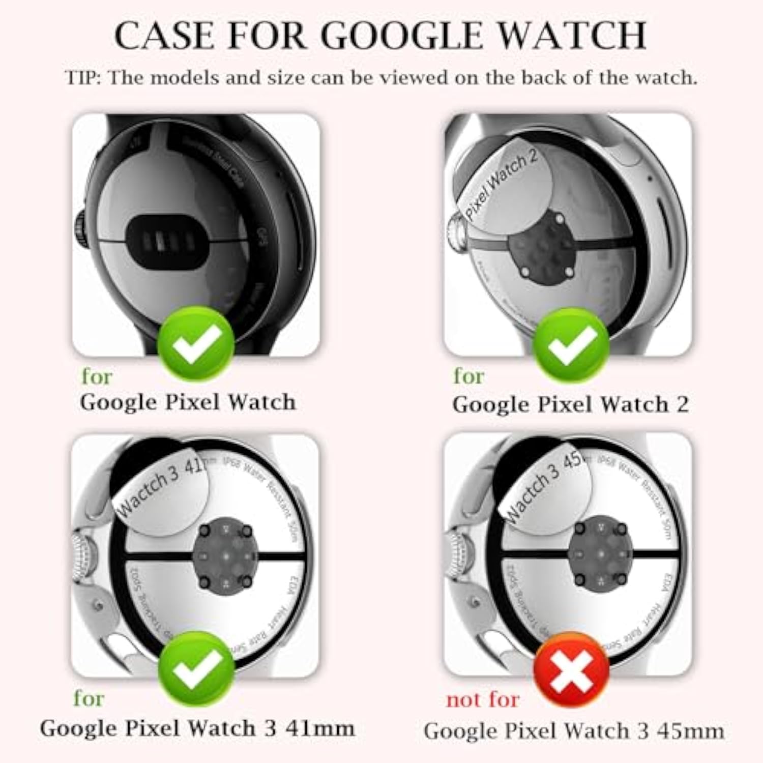 [10Pack] Watch Case With Screen Protector Compatible With Google Pixel Watch 3/2/1 41Mm, Flexible Tpu Protective Covers Bumper Accessories Scratch Resistant For Pixel Wtach 41Mm (10 Colors)