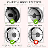 [10Pack] Watch Case With Screen Protector Compatible With Google Pixel Watch 3/2/1 41Mm, Flexible Tpu Protective Covers Bumper Accessories Scratch Resistant For Pixel Wtach 41Mm (10 Colors)