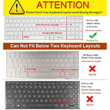 Keyboard Cover for HP Envy x360 2-in-1 15.6 with Fingerprint Reader 15M-ED0013DX