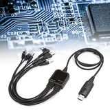 8 In 1 Usb Programming Cable For Kenwood/Quanshengcn/Tyt/Motorola Radio