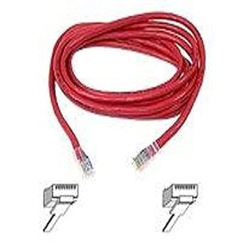 Belkin 7ft 10/100BT RJ45M/RJ45M CAT5E Patch Cable (Red)