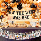 How The West Was One Banner Western Cowboy Photo Banner How The West Was One Birthday Decorations Western Cowboy First Birthday Decorations For Cowboy First Rodeo Bday Supplies