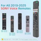 for Sony TV Remote Replacement, for Sony TVs and Bravia TVs with Voice Command. for All 2019-2023 Sony XR/XBR/KD Series 4K LED OLED Google/Android Smart TVs. 1-Year Full .