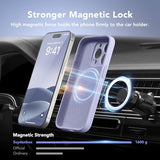 Magnetic for iPhone 14 Pro Case, Compatible with MagSafe, [Full Camera Protection][Screen Protector] Silicone Shockproof Protective Phone Case for