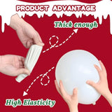 100 Pcs Christmas Red Green Balloons 12 Inch Red Green And White Latex Balloons With 65Ft Ribbon For Christmas Birthday Baby Shower Party Decorations