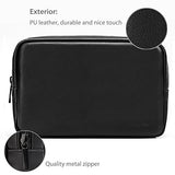 Accessories Bag Organizer Power Bank Case, Electronics Accessory Travel Gear Organize Case, Cable Management Hard Drive Bag -Black