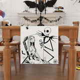 Halloween Table Runner 72 Inches Long, Halloween Home Kitchen Dining Room Table Decor, Christmas Xmas Winter Holiday Decorations And Supplies For Home