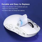 Nonslip Skin Compatible With Logitech G Pro X Superlight Wireless Gaming Mouse, Nonslip Grip Tape, Sweat-Proof Grip, Protective Cover, White