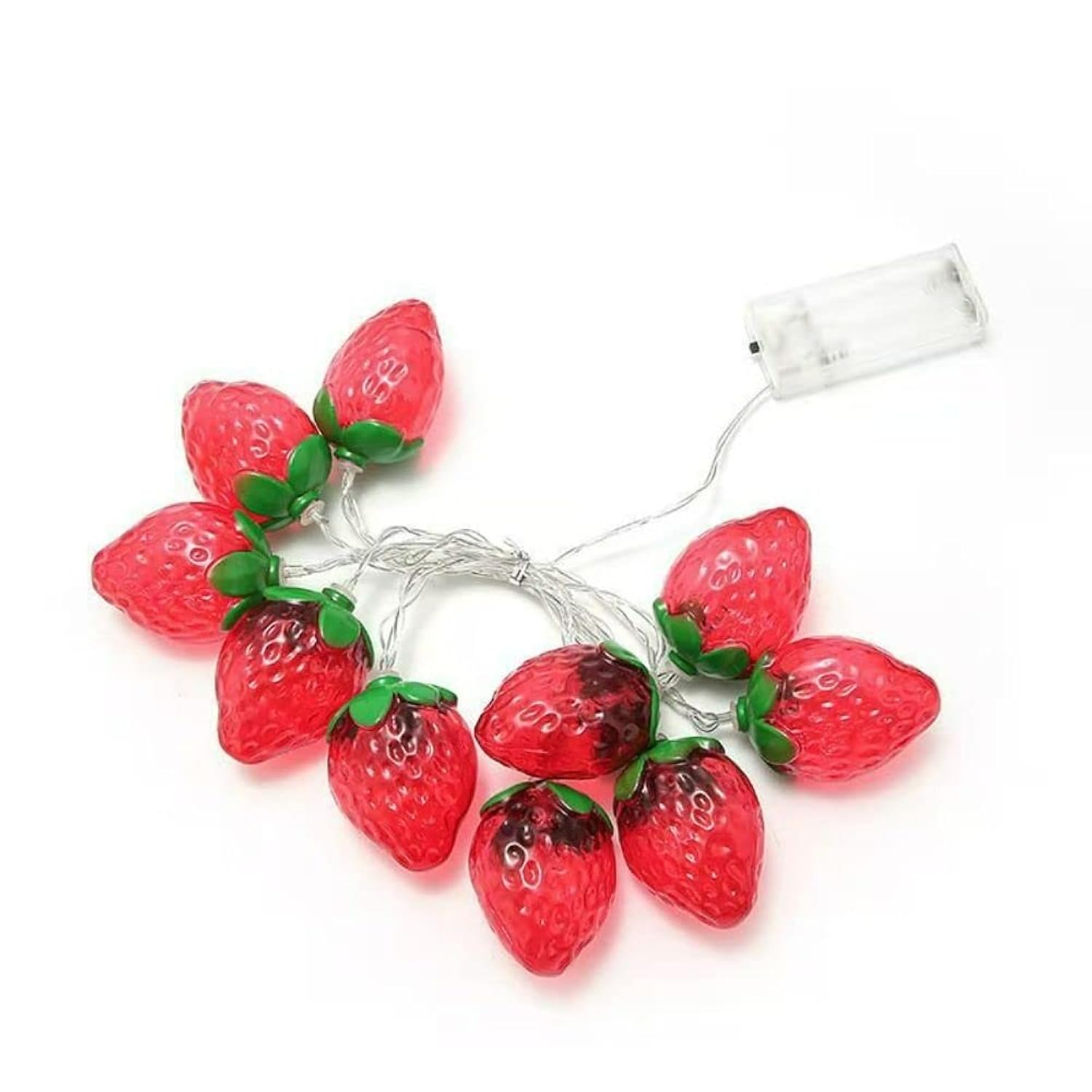 150Cm 10Leds Fruit Strawberry String Lights Battery Powered Indoor Outdoor Lighting Lamp Christmas Fairy String Lights G