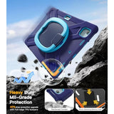 Ipad Pro 12.9 Case 2022/2021/2020/2018: Heavy Duty Shockproof Cover For Ipad P