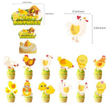 Chicken Party Decorations Chicken Farm Birthday Party Supplies Include
