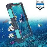 Waterproof Diving Phone Case, Universal Fit With Iphone 16/15/14/13 Pro Max Plus(Phone Volume Key On The Left), Professional Scuba Underwater Housing[15M/50Ft] For Snorkeling Filming, Teal