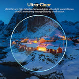 [5 Pack] Screen Protector For Garmin Forerunner 255/255 Music Hd Tempered Glass Screen Protector,Smartwatch Anti-Scratch Bubble-Free