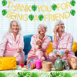 3 Pack Thank You for Being a Friend Golden Themed Party Decor Set