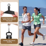 Phone Tether Tab Rotatable 360°, 4 Pack Phone Lanyard Patch For Phone Strap Compatible Iphone & Other Cell Phone (Black)