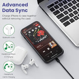 Battery Case For 14/13/13 Pro (6.1 Inch), [2024 Upgraded] Ultra-Slim 7500Mah Portable Extended Charger Case Cover For 14, 13, 13Pro Charging Case (Black)